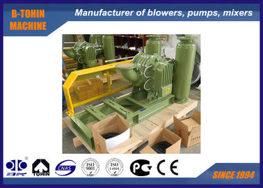 Capacidad transmitida por banda 1200m3/h del aire del ventilador del biogás del lóbulo de las raíces transmitida por banda