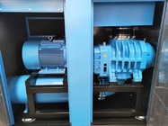 El ventilador rotatorio del lóbulo de VFD arraiga el lóbulo gemelo azul rotatorio