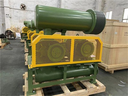 Verde caqui del ventilador de las raíces del lóbulo de 60KPA 1750Rpm tres para la acuicultura