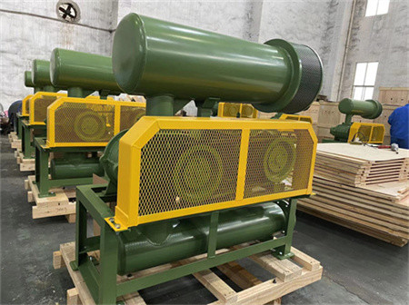 850-2000 RPM Blower de 3 lóbulos verde para el ejército para la protección del medio ambiente