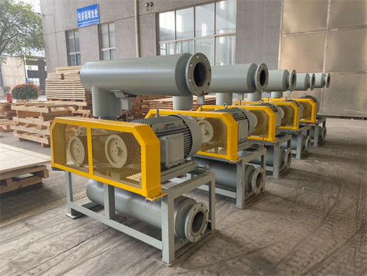 La dislocación positiva el tipo ventilador de las raíces del arrabio para Ash Blowing In Power Plant