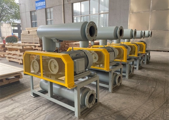 10-80Kpa PRM1500-2200 DN50 Soplador de raíces de tres lóbulos para el tratamiento del agua