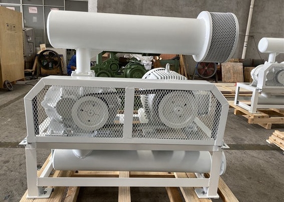 10-80Kpa PRM1500-2200 DN50 Soplador de raíces de tres lóbulos para el tratamiento del agua