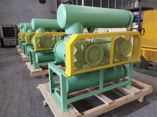 Ventilador rotatorio del lóbulo 60KPA tres para el transporte del gas
