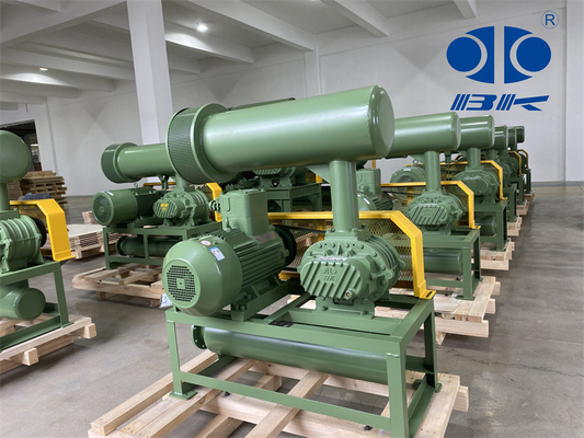11kw 5.1m3/Min 60kpa arraiga el ventilador rotatorio 1750 RPM Dn65 3" del lóbulo de pequeña capacidad