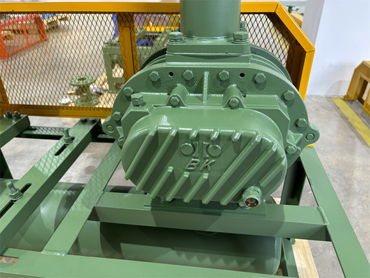 11kw 5.1m3/Min 60kpa arraiga el ventilador rotatorio 1750 RPM Dn65 3" del lóbulo de pequeña capacidad
