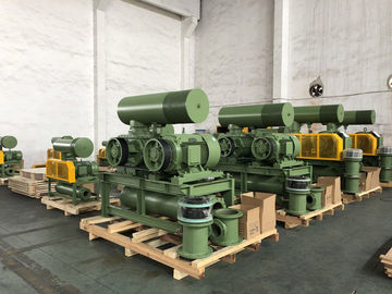 DN200 Soplador de raíces de tres lóbulos 30-132KW 80KPA Soplador rotativo de enfriamiento por aire