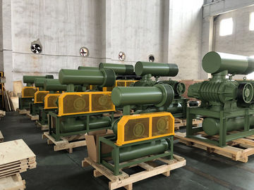 Ventilador neumático de las raíces del lóbulo de DN300 80KPA tres, ventilador rotatorio
