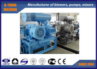El tratamiento de aguas arraiga el tipo rotatorio compresor del lóbulo de aire de alta presión 100KPA del ventilador
