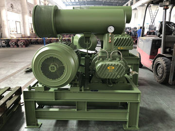 Ventile el ventilador rotatorio del lóbulo de las raíces, ventilador de la transportación neumática del aire 100-150KPA