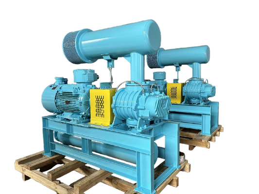 0.42-1.80m3/Min BK4005 Soplador rotativo de tres lóbulos para el tratamiento del agua