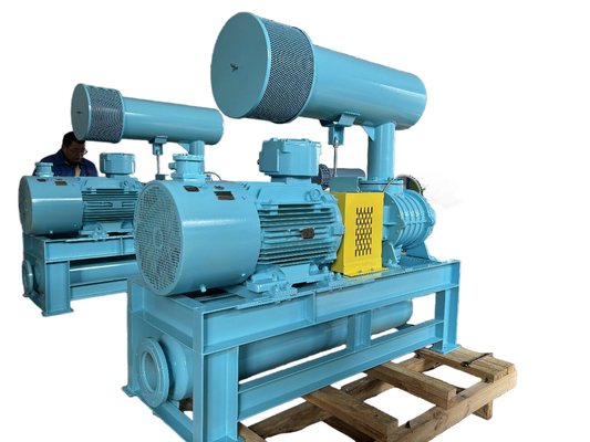 0.42-1.80m3/Min BK4005 Soplador rotativo de tres lóbulos para el tratamiento del agua
