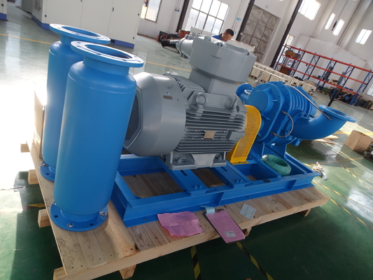 DN40 0,42-1,42 M3/min Soplador de raíces de acero inoxidable para gas especial