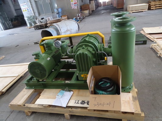 Soplador Roots de tratamiento térmico de 1500 rpm, 10 Kpa, 2,67 m³/min, con acero inoxidable
