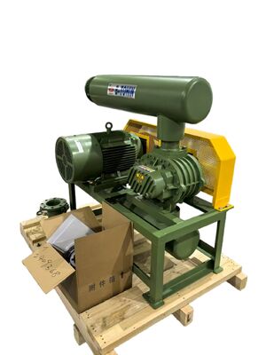 Bomba de vacío para sopladores de raíces industriales con un rango de velocidad rotativa de 850 a 1800 rpm para suministro de aire al vacío en varios sectores