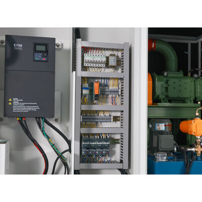 7.5-22KW,40-100Kpa, auto-lubricación de magneto permanente de frecuencia variable soplador de tornillo
