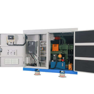 BLG160A,DN150,40-100KPa,2000-3300rpm,Fluido de tornillo de frecuencia variable con imán permanente con control remoto inteligente PLC