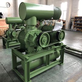 Flujo axial verde tres raíces de lóbulo soplador BK8024S 90KW para el tratamiento del agua