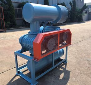 Soplador de raíces pequeño de 5.5-22kw, tri-lóbulo, de hierro fundido para prensas