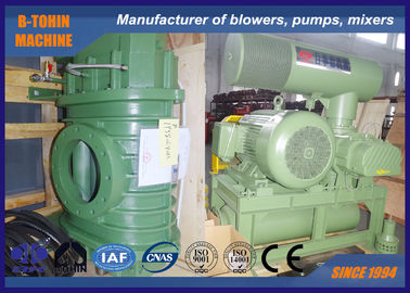 Capacidad rotatoria 31.89-50.67m3/Min del ventilador del lóbulo de las raíces de la barra del arrabio 80KPA 0,8