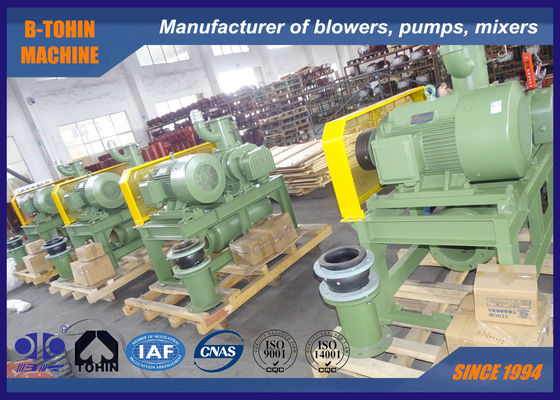 -70KPA 5.85m3/Min 15KW Soplador de raíces de presión negativa con enfriamiento por aire serie BV