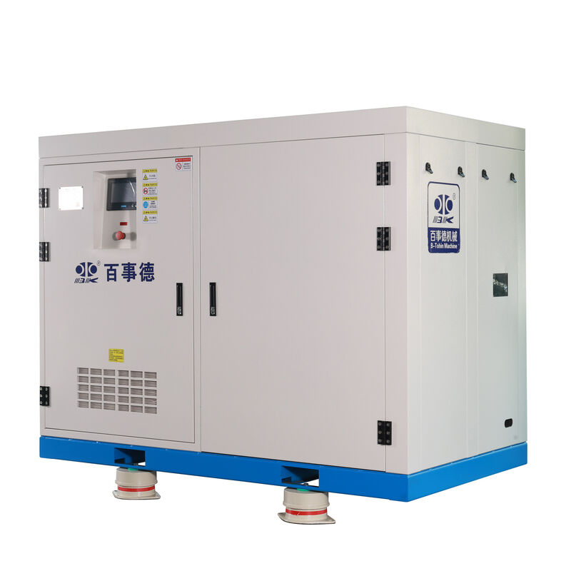 DN200 Screw Blower with 17.5-31.7 m3/min Capacity and 18.5-55 kW Motor Power for Wastewater Treatment Aeration