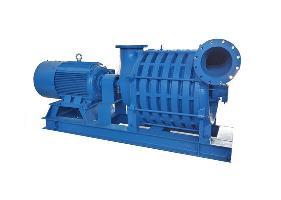 Serial D120 Soplador centrífugo multifásico de 49 a 98 KPa de control PLC de lubricación de rodamientos
