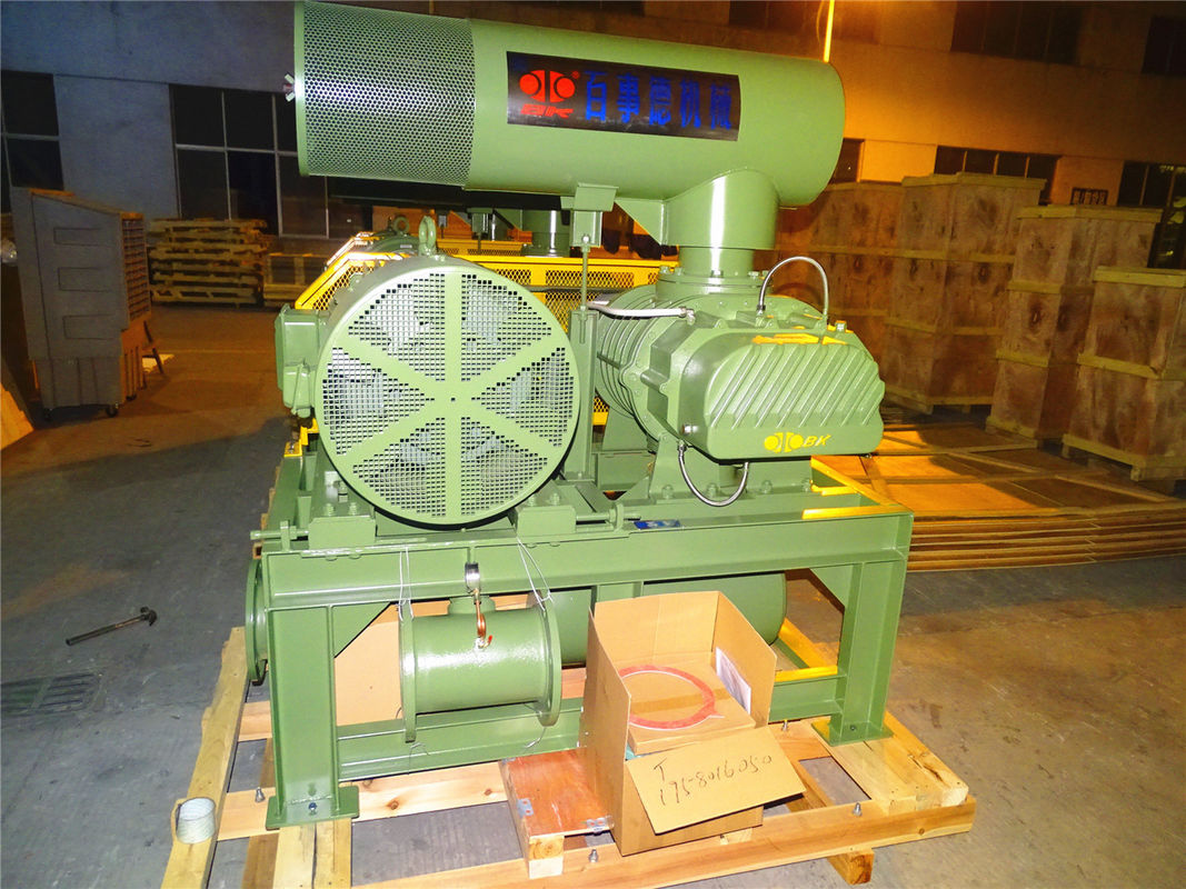 Capacidad rotatoria 31.89-50.67m3/Min del ventilador del lóbulo de las raíces de la barra del arrabio 80KPA 0,8