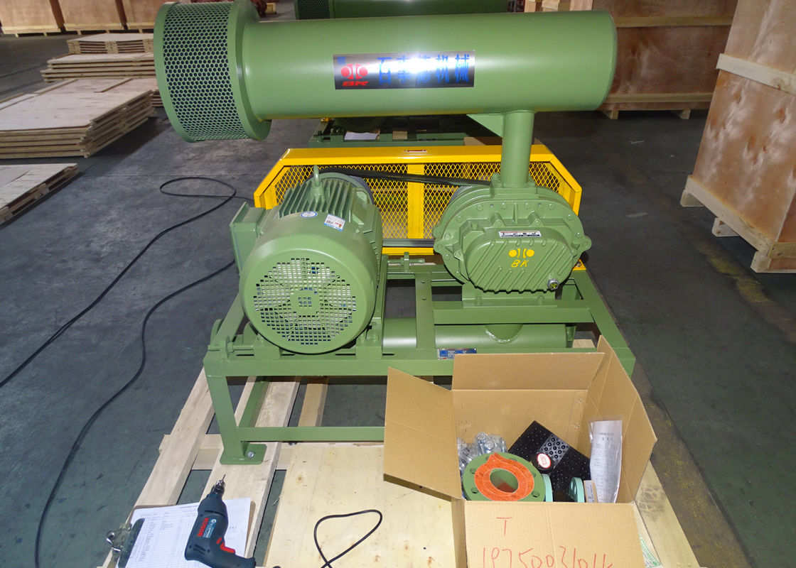 11kw 5.1m3/Min 60kpa arraiga el ventilador rotatorio 1750 RPM Dn65 3" del lóbulo de pequeña capacidad