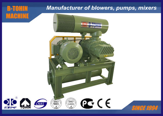 Ventilador de vacío continuo resistente de tres raíces del lóbulo de Kpa de la presión 80
