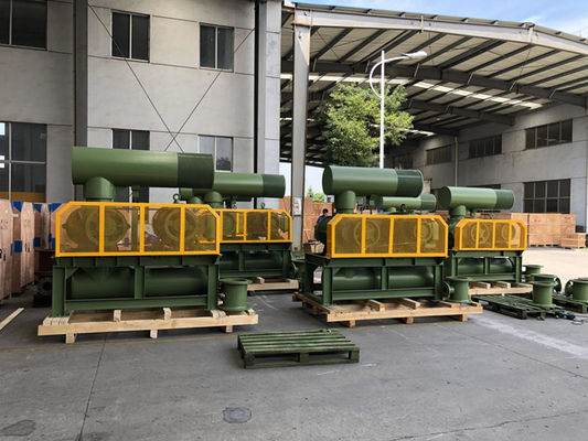 El ventilador de poco ruido de las raíces del lóbulo del aire tres con la presión 10-60KPA arraiga el aerador