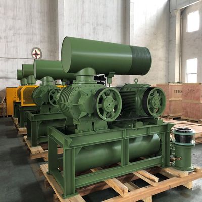 Ventilador de las raíces del lóbulo Bkw9020 tres, aguas residuales de los ventiladores de la aireación por tiempo largo